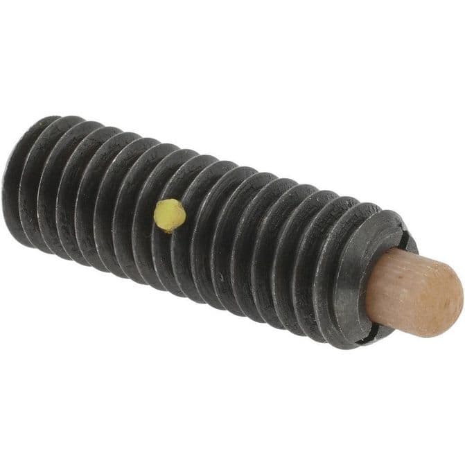 Threaded Spring Parts Threaded Spring Plunger: 3/8-16, 1-1/8