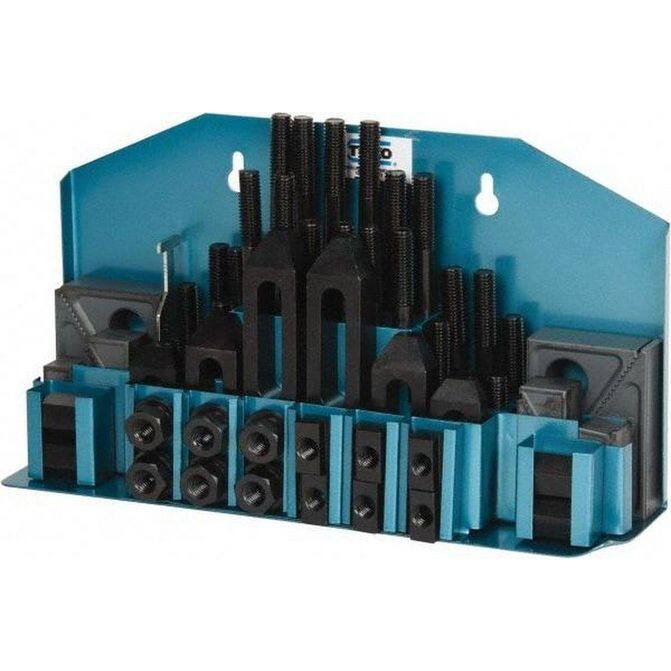 Setup Blocks Fixturing 52 Piece Fixturing Step Block & Clamp Set with 1