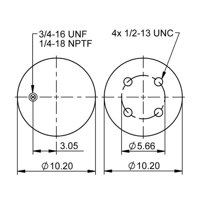ContiTech Air Spring 67951/8015/S-20414 AS9581 | FleetPride