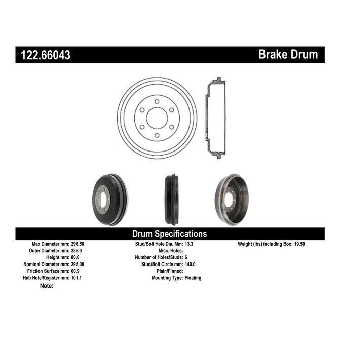 CEN CENTRIC PARTS 12266043