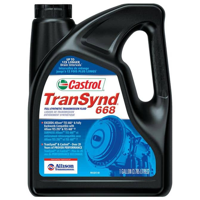 Castrol TranSynd 668 Full Synthetic Automatic Transmission Fluid (ATF)  1-Gallon