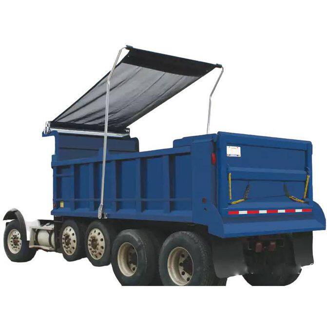 Shur-Co 7' x 28' Heavy Duty Mesh Tarp - Black 1801578