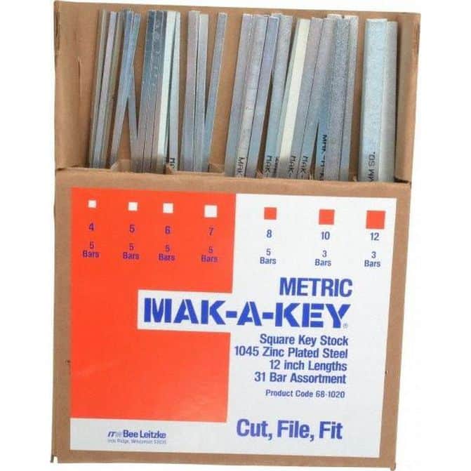 Key Stock Assortment: 12