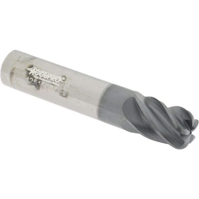 Corner Radius End Mill: 3/8