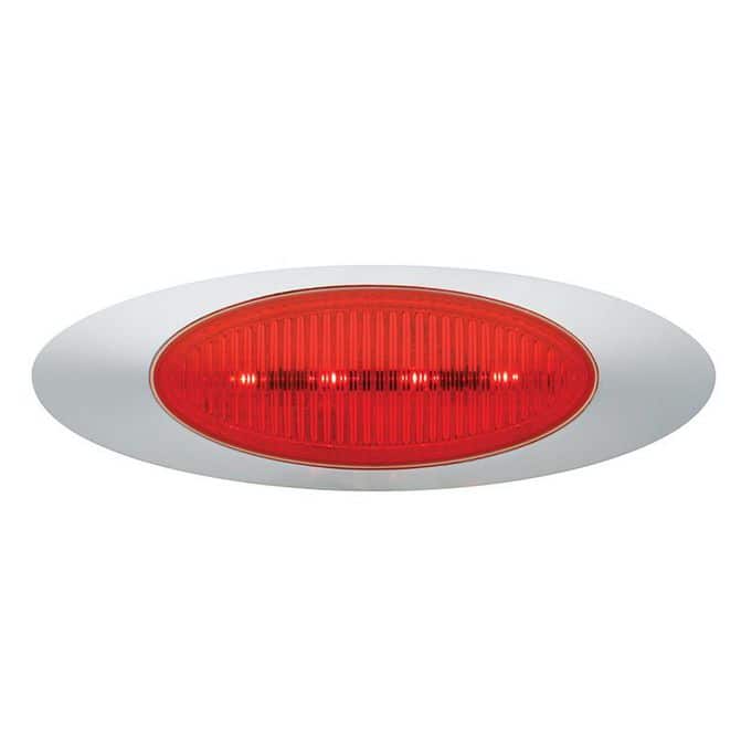 品良く着こなすため LED Oval Grote Marker FleetPride | 45582 Red - Light Clearance / その他