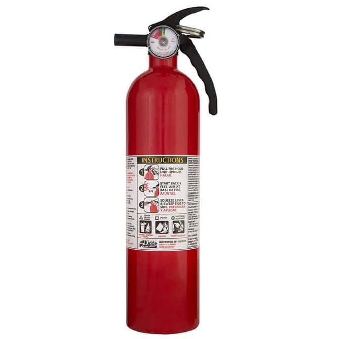 Walter Kidde ABC Fire Extinguisher, 20-Pound 466206K | FleetPride