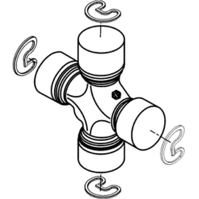 Spicer 1480 Series Full Round Greaseable Universal Joint