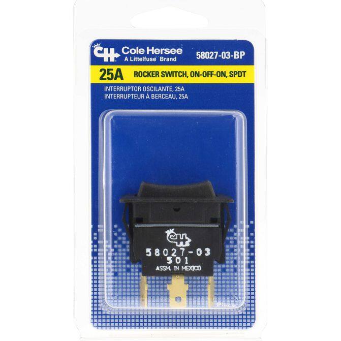Rocker Switch 3 Position On Off On SPDT 5802703BX | FleetPride