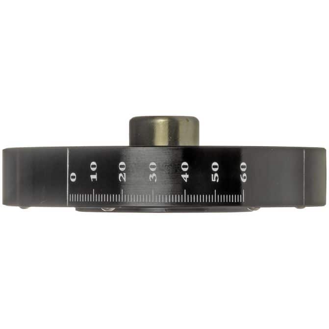 DORMAN Harmonic Balancer for Ford - Black - HARMONIC BALANCER - Harmonic Balancer Assembly - Crankshaft Dampener - Engine Harmonic Balancer - Harmonic Dampener - Crankshaft Pulley - Crankshaft Damper - This direct replacement harmonic balancer features a stress-resistant rubber bond to properly absorb engine vibration. Stringent standards help ensure excellent tensile and impact strength for greater durability. - Chevrolet 1995-80, Chevrolet 1977-73, Chevrolet 1971-69, GMC 1995-80, GMC 1977-73, GMC 1970-69