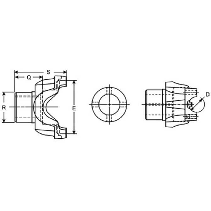 Spicer Differential End Yoke 6471411 | FleetPride
