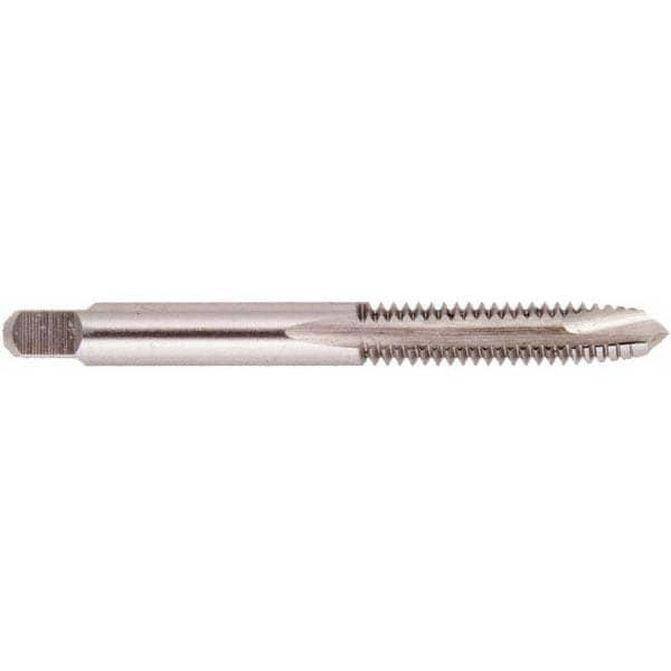 Spiral Point Tap: #6-48, UNS, 2 Flutes, Plug, High Speed