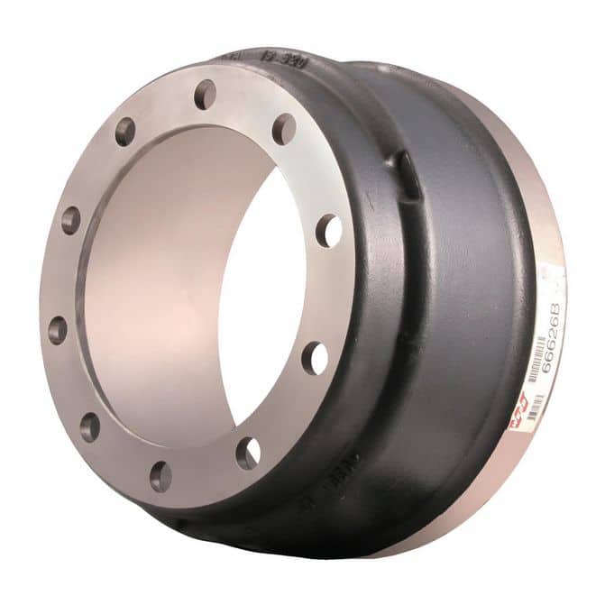 B寝台のプレート Webb Brake Drum 66626B | FleetPride