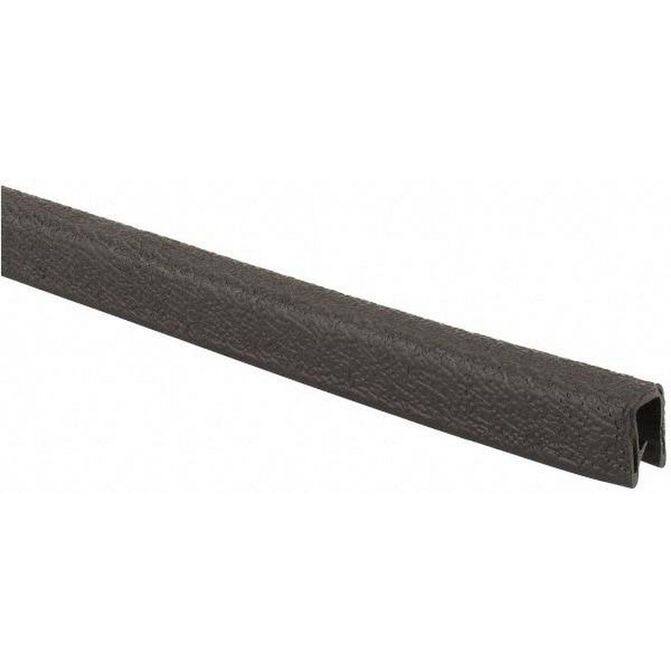 1/4 Inch Thick x 0.42 Wide x 100 Ft. Long, EPDM Rubber Edge Trim Peb ...