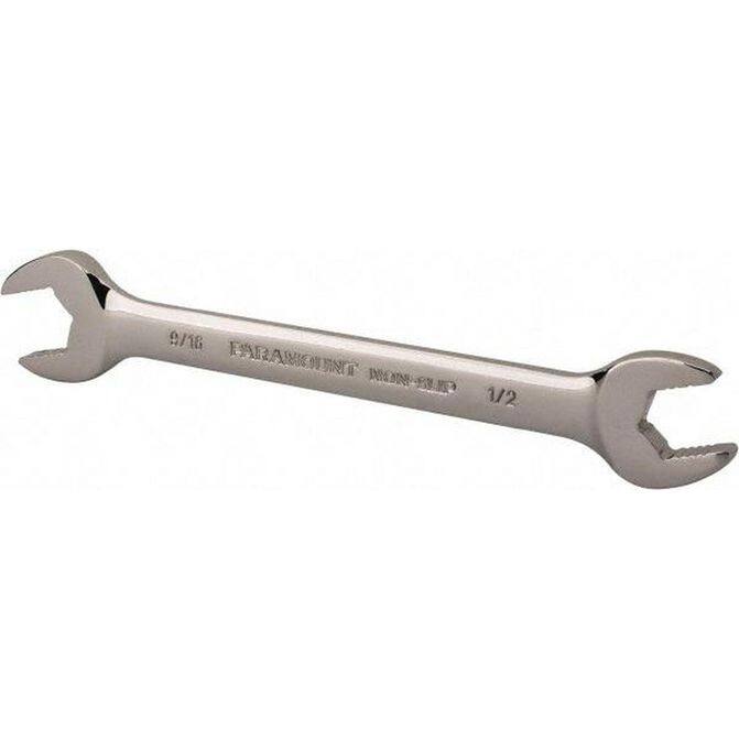 Open End Wrench: Double End Head, Double Ended 15 Deg Head Angle, Chr ...