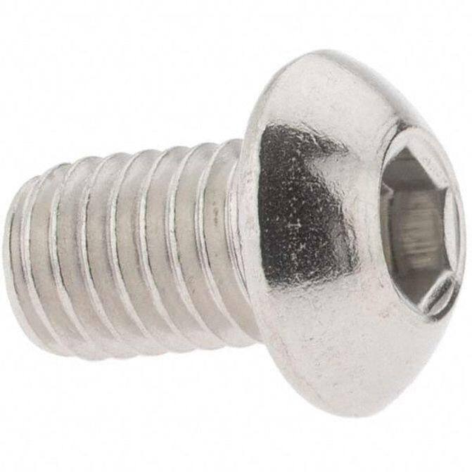 Socket Driver Button M8x1.25 12mm Length Under Head Hex Socket Drive Button Socket Cap S5 ...