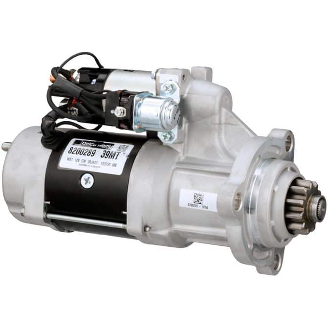 Delco Remy 39MT™ 12V 11-Tooth Starter Motor w/ OCP 8200289