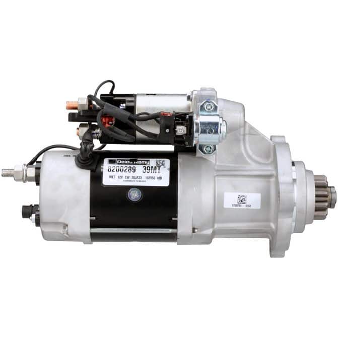 Delco Remy 39MT™ 12V 11-Tooth Starter Motor w/ OCP 8200289 Delco Remy 39MT™ 12V 11-Tooth Starter Motor w/ OCP 8200289