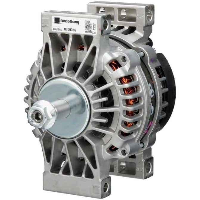 Delco Remy 28SI™ 12V 200A Pad Mount Brush Alternator 8600314