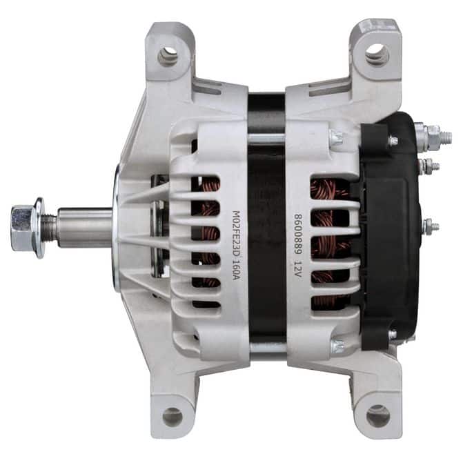Delco Remy 24SI™ 12V 160A Pad Mount Brush Alternator 8600889 
