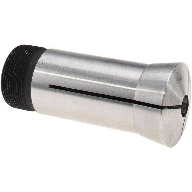 5C Collet: Round 1.041-24 Internal Thread, 1.242-20 External Thread ...