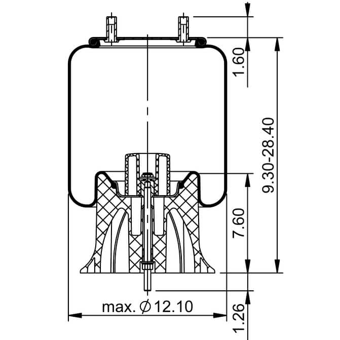 ContiTech Air Spring 64697