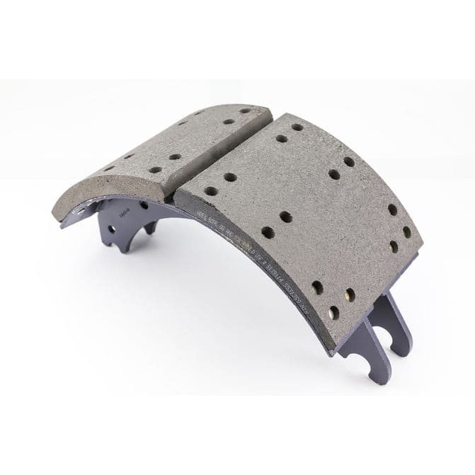 【AAKE】(Lining brushed) RIBBED BUTTON SK PT Ecklers Brake Lining And Rivet Set - Woven - 8 Pieces
