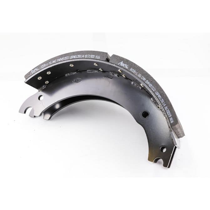 3/20まで プレートピア 1.0 DRAKE用クロック スペーサー付き Abex Premium Relined Brake Shoe 20K GAWR RN4720Q | FleetPride