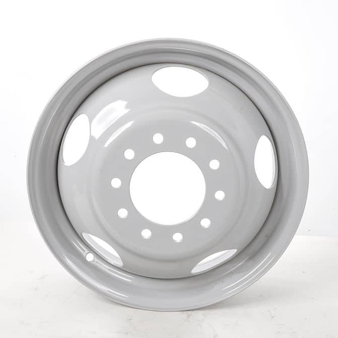 21x9.5 10 Spoke Alloy Wheel Machined and Painted Gloss Black