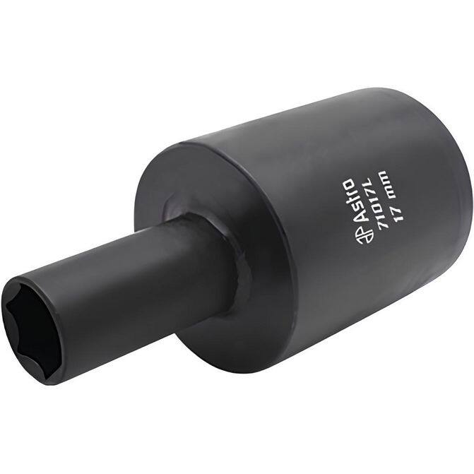 ASTRO PNEUMATIC-17mm Lug Nut Drum Socket Impact Torque AST71017L ...