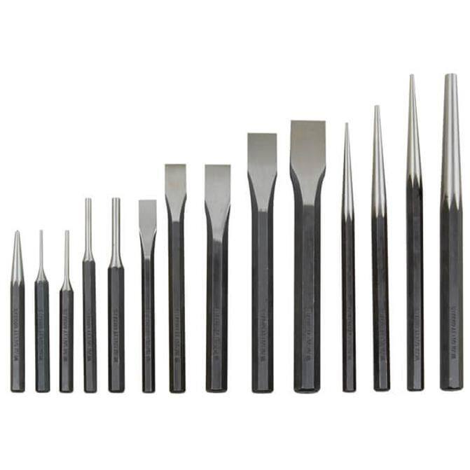 ATD TOOLS Punch and Chisel Set - 14 Pieces ATD714 | FleetPride