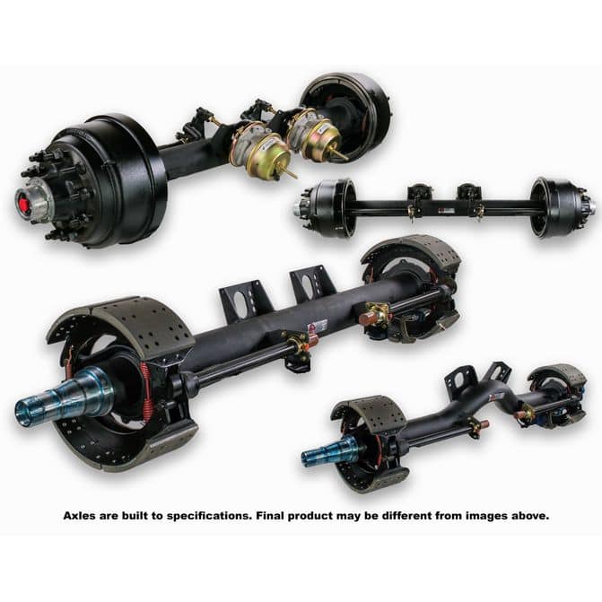 Power Products 22.5K GAWR 8-Cam Trailer Axle P512S | FleetPride