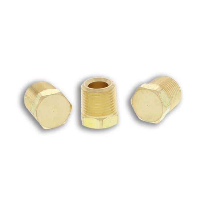 Power Products 3/8 Brass Hex-Head Plug BP1216