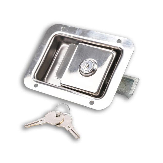 Truck Toolbox Flush Mount Locking Paddle Latch Lock - Paddle Lock Latch