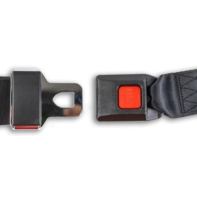 Carrand Seatbelt Kit - Black 60022 | FleetPride