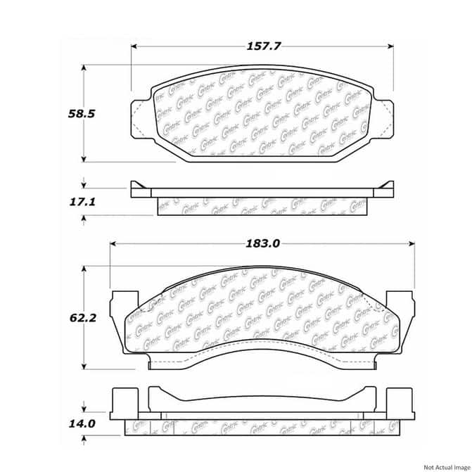 CEN CENTRIC PARTS 10000451