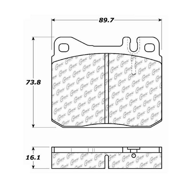 CEN CENTRIC PARTS 10001451