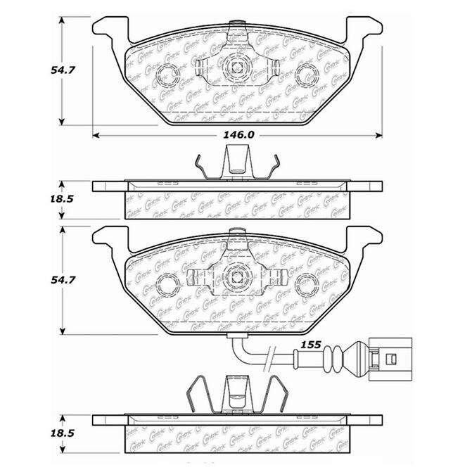 CEN CENTRIC PARTS 10007681
