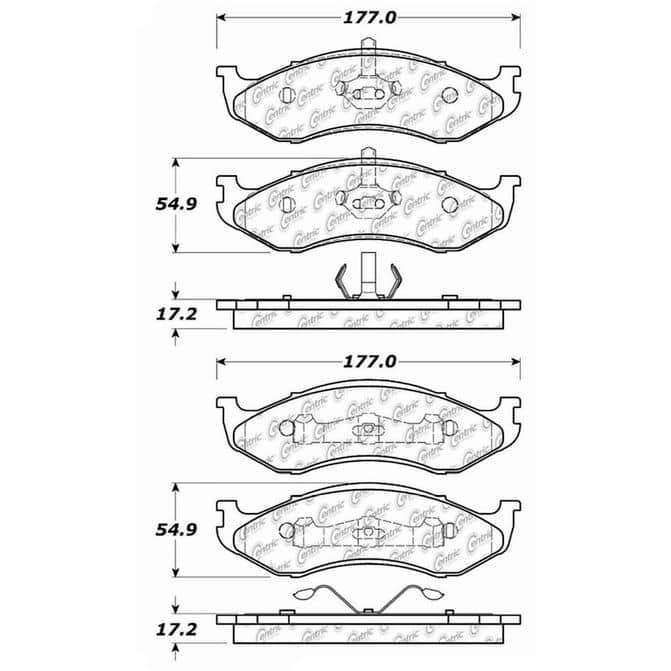 【公式サイト】正規ブランド品通販 PARTS-Ceramic CENTRIC Pads FleetPride | 10304770 その他