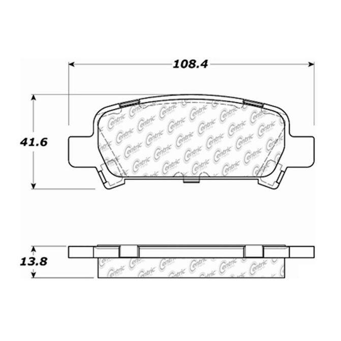 CEN CENTRIC PARTS 10507700