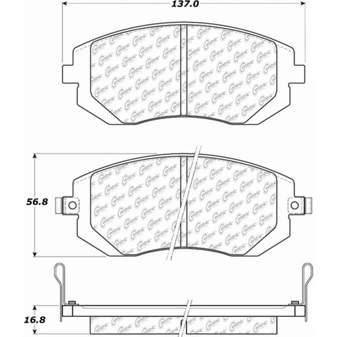CEN CENTRIC PARTS 10509290