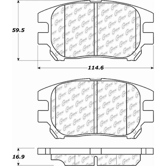 CEN CENTRIC PARTS 10509300