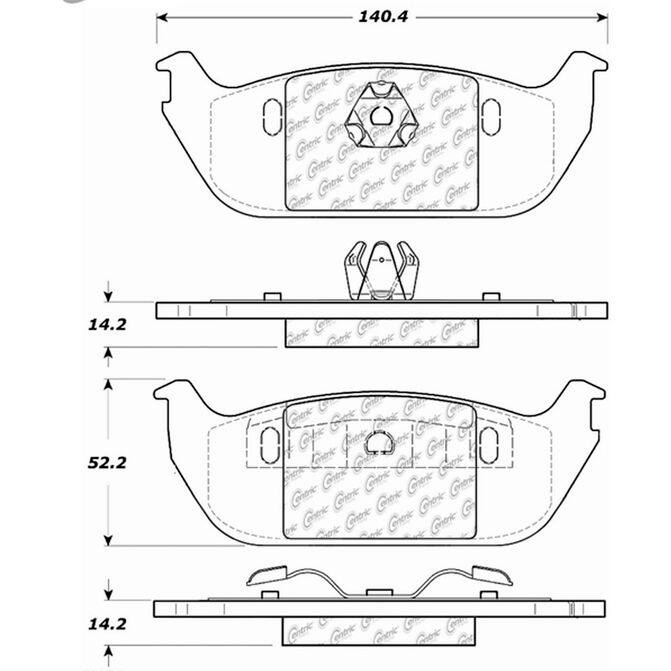 CEN CENTRIC PARTS 10509520