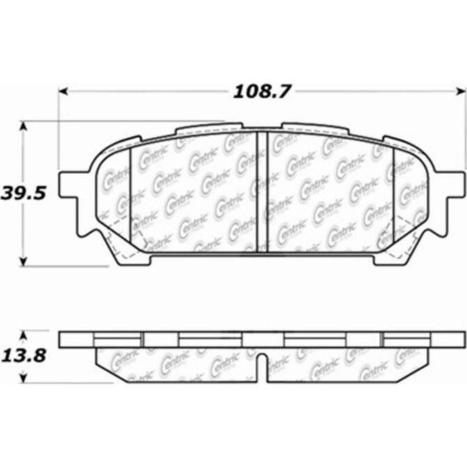 CEN CENTRIC PARTS 10510040