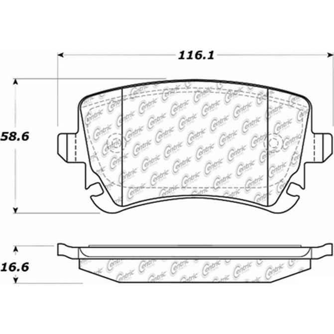 CEN CENTRIC PARTS 10510180