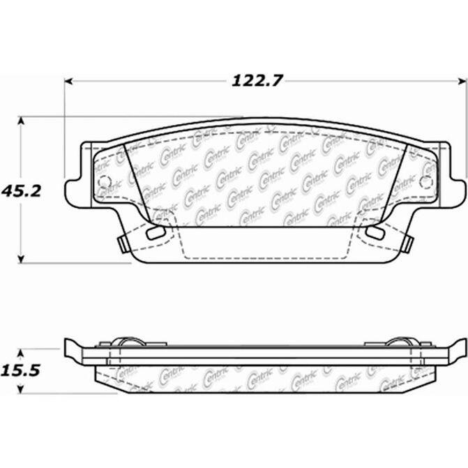 CEN CENTRIC PARTS 10510200