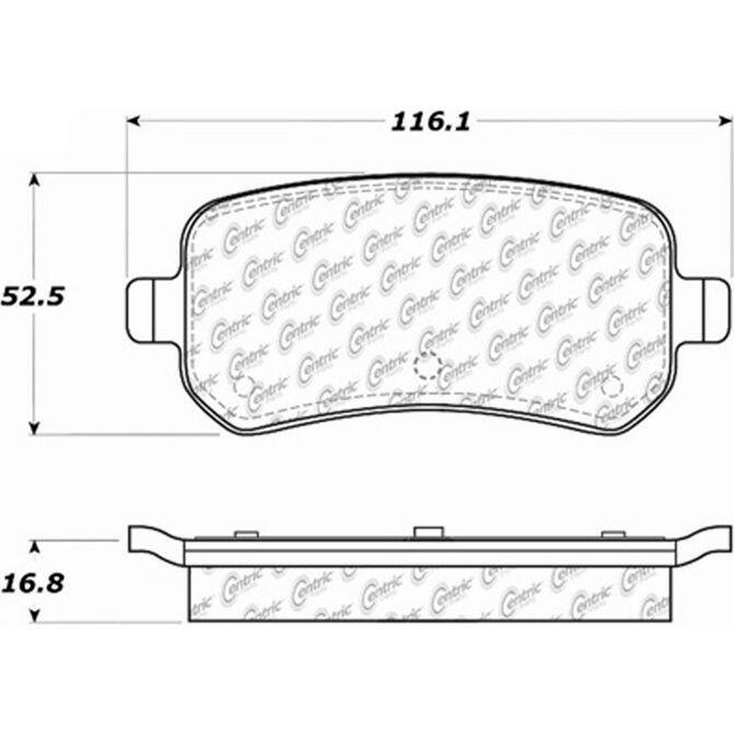 CEN CENTRIC PARTS 10510210