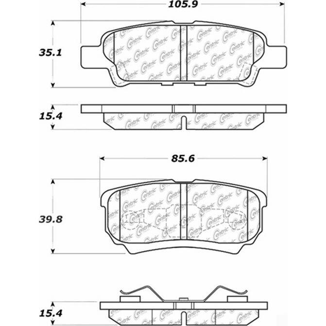 CEN CENTRIC PARTS 10510370