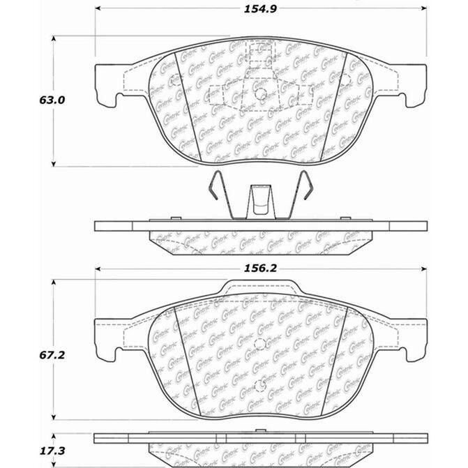 CEN CENTRIC PARTS 10510440