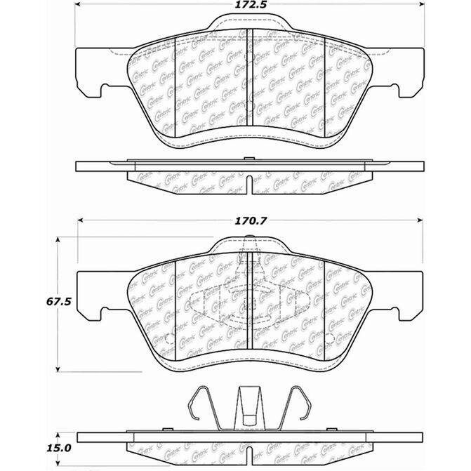 CEN CENTRIC PARTS 10510470