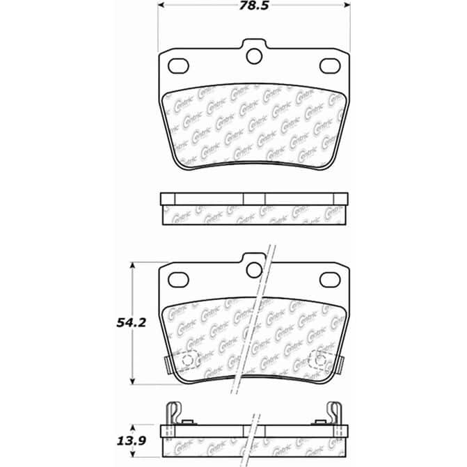 CEN CENTRIC PARTS 10510510